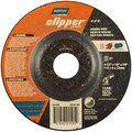 Norton Door Controls Norton Clipper 4-1/2 in. D X 7/8 in. Classic Grinding Wheel 70184601505